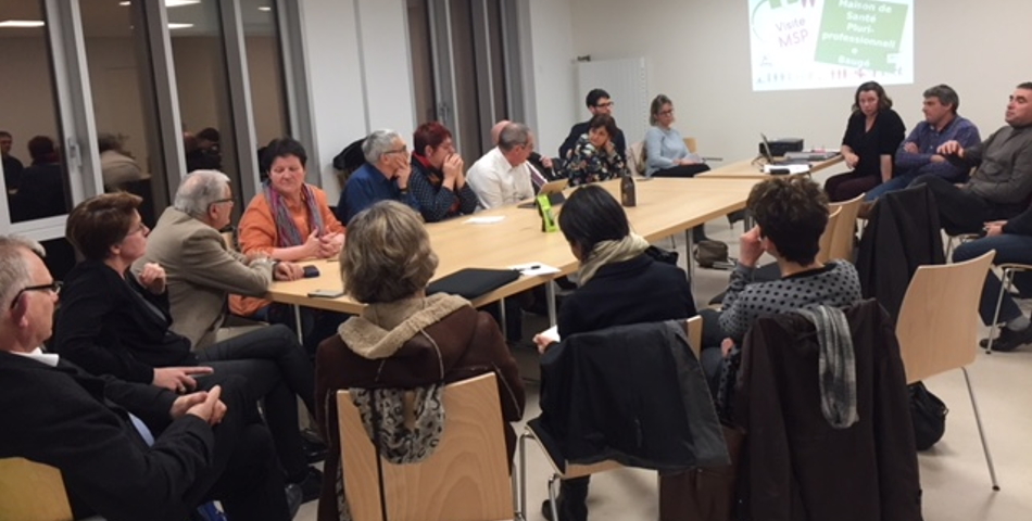 Visite de la Maison de Sant&eacute; Pluriprofessionnelle de Baug&eacute;-en-Anjou