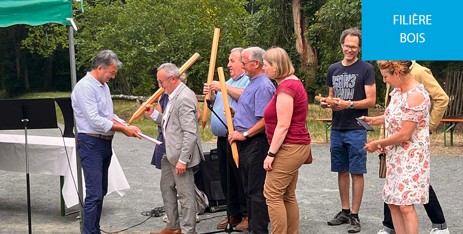 Signature de la charte foresti&egrave;re de Saumur Val de Loire