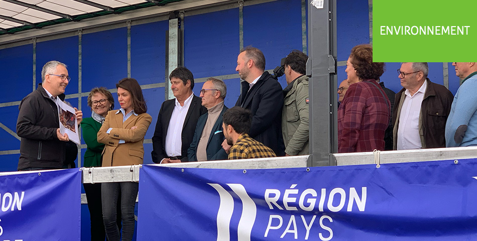 La R&eacute;serve naturelle r&eacute;gionale Champagne de M&eacute;ron &agrave; Montreuil-Bellay inaugur&eacute;e ce mardi 17 octobre 2023