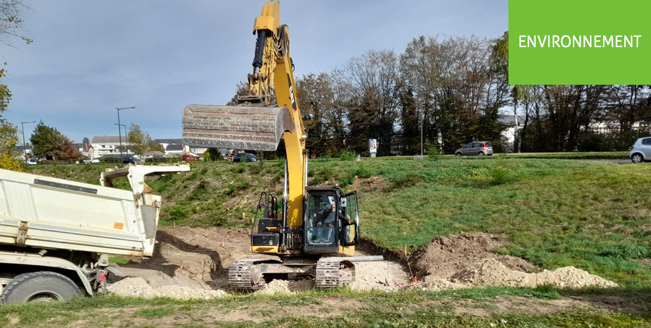 L&rsquo;Agglom&eacute;ration Saumur Val de Loire a commenc&eacute; la 2&egrave;me phase des travaux de s&eacute;curisation de la digue de Saumur