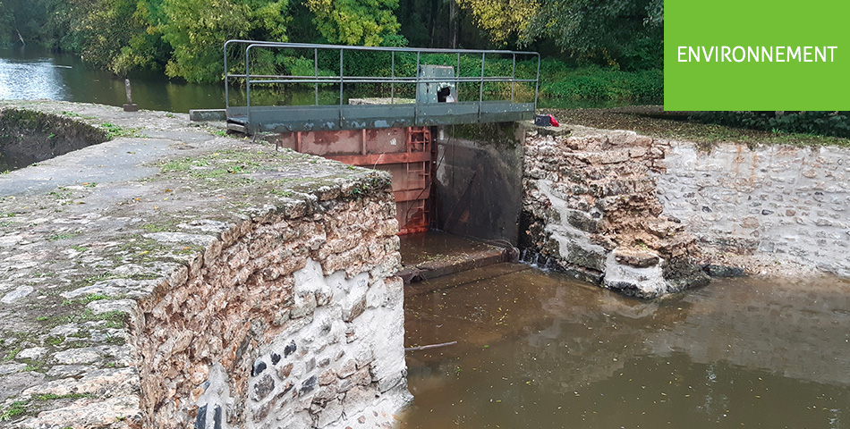 Des travaux sur le barrage de la Salle &agrave; Montreuil-Bellay