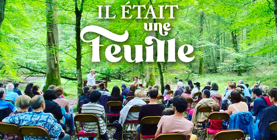 Conte musical &laquo;&nbsp;Il &eacute;tait une feuille&nbsp;&raquo; au bord du Thouet &agrave; Montreuil-Bellay le 22 juin 2024