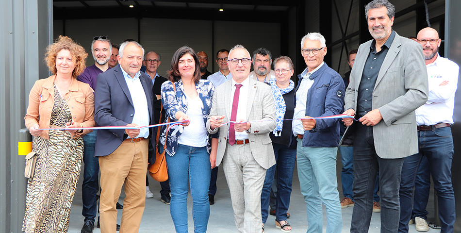 L&rsquo;Agglo inaugure une usine-relais sur la zone de la Ronde &agrave; Allonnes