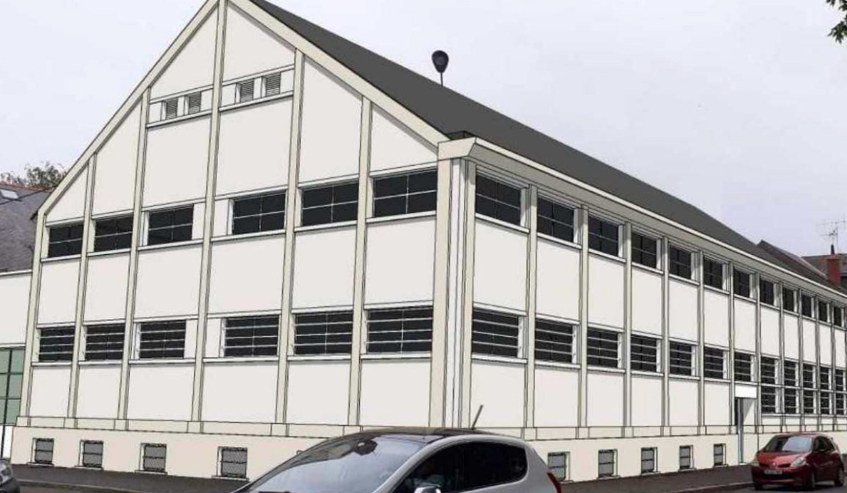 1 300 m2 de bureaux &agrave; am&eacute;nager bient&ocirc;t disponibles &agrave; la location &agrave; Saumur