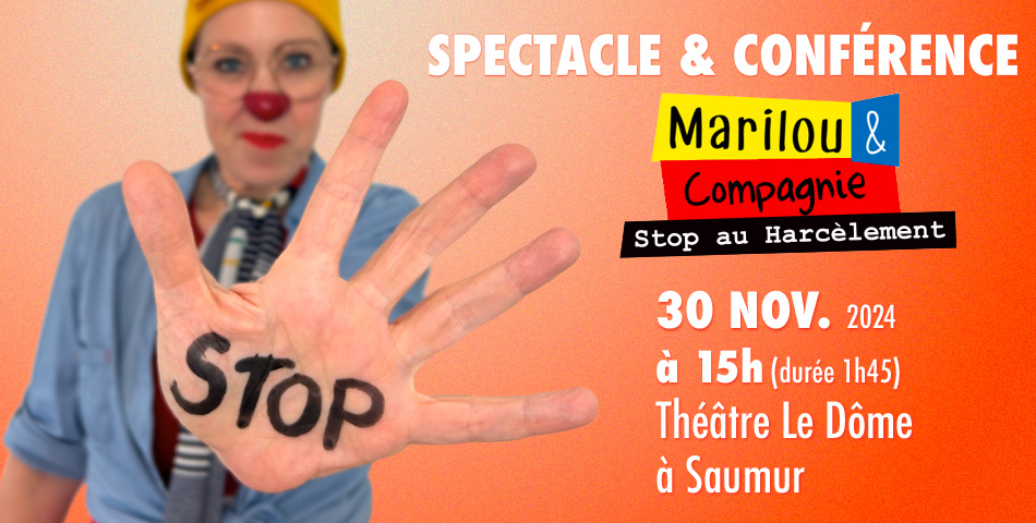 Harc&egrave;lement scolaire : Spectacle et Conf&eacute;rence le 30 novembre