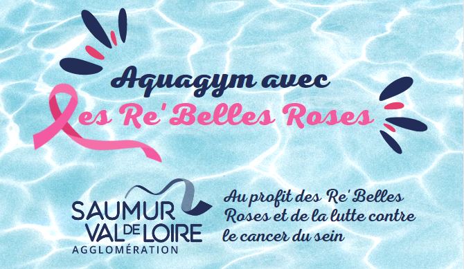 6 et 11 octobre : aquagym g&eacute;ant dans le cadre d'Octobre Rose 
