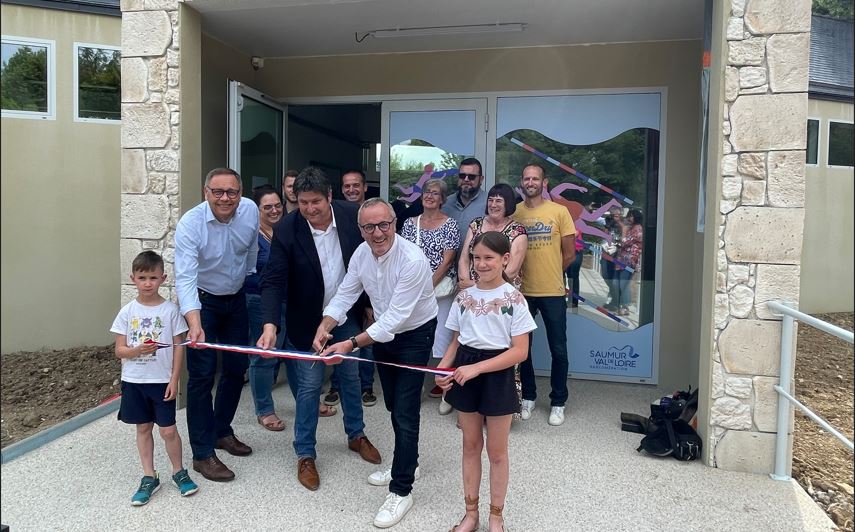 De nouveaux vestiaires et un espace de jeux aqualudiques pour la piscine d'&eacute;t&eacute; de Montreuil-Bellay