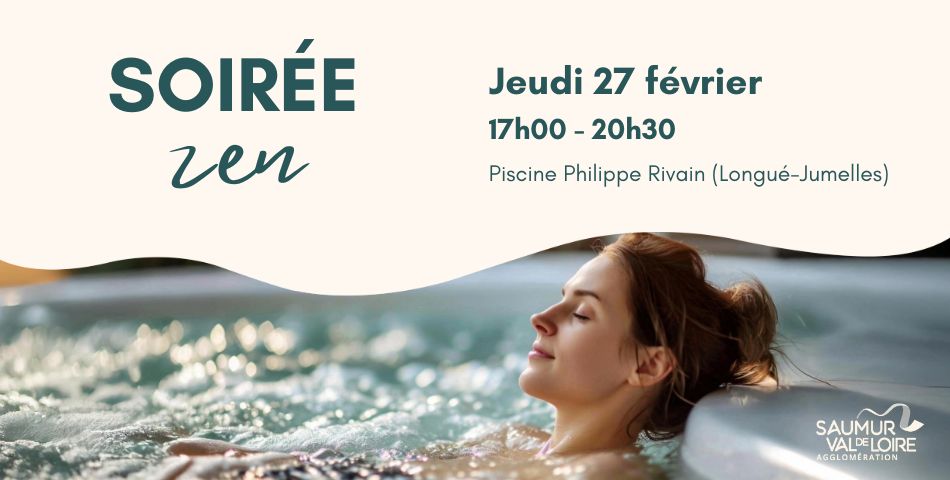 Plongez dans la d&eacute;tente lors d&rsquo;une soir&eacute;e zen &agrave; la piscine Philippe Rivain