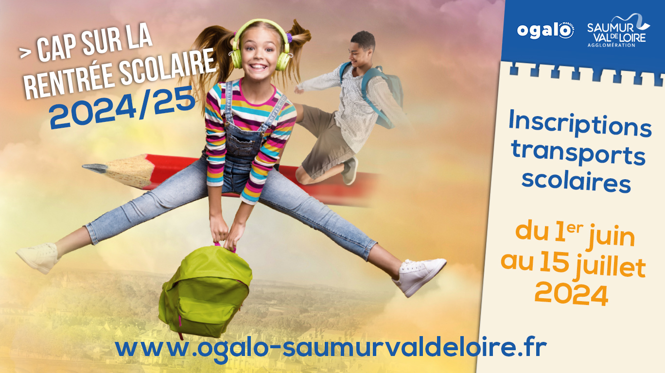 Inscriptions aux transports scolaires 2024/2025