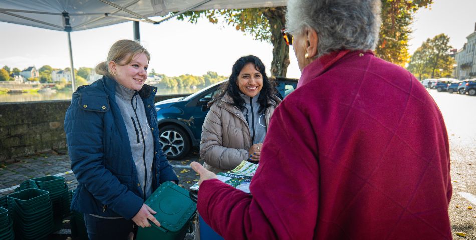 D&eacute;ploiement de nouvelles bornes de collecte des d&eacute;chets alimentaires &agrave; Saumur