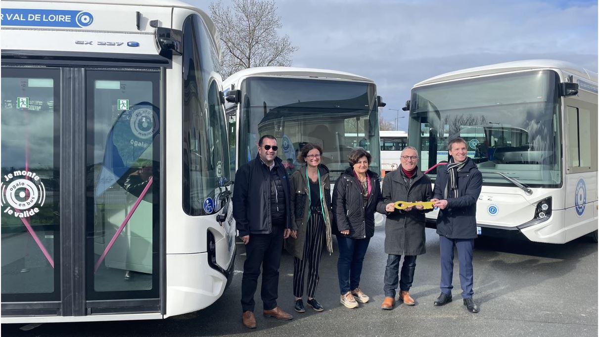 3 BUS &Eacute;LECTRIQUES ENTRENT DANS LA FLOTTE OGALO