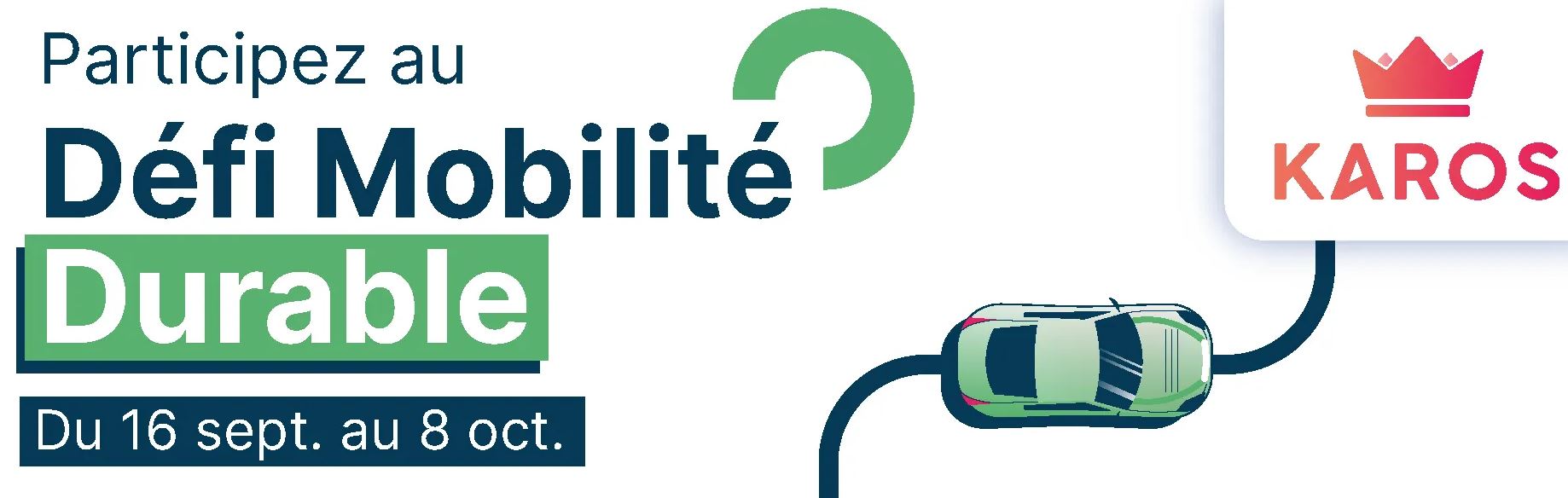 La Communaut&eacute; d&rsquo;Agglom&eacute;ration Saumur Val de Loire se mobilise pour le Challenge Mobilit&eacute; Europ&eacute;enne 2025 avec Karos