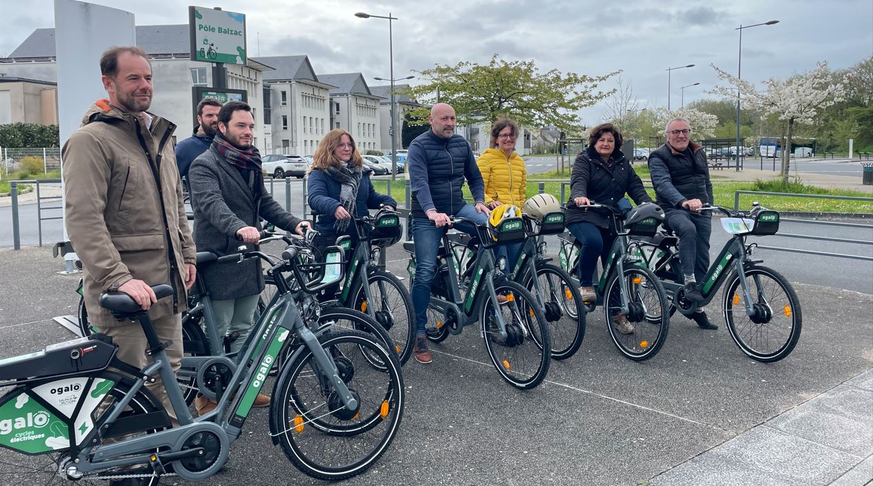 Ogalo cyclettes : des v&eacute;los en libre service &agrave; Saumur