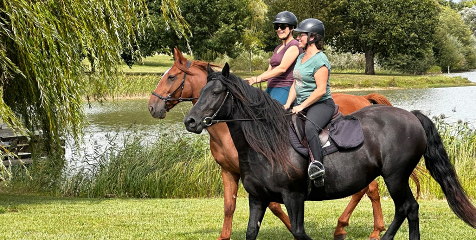 Inauguration de la boucle &eacute;questre et VTT &laquo; Les &Eacute;cureuils &raquo; au nord du Saumurois