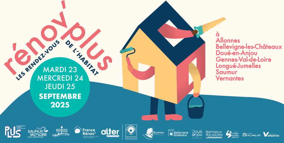 23 &bull; 24 &bull; 25 septembre 2025 : R&eacute;nov'Plus, les rendez-vous de l'Habitat